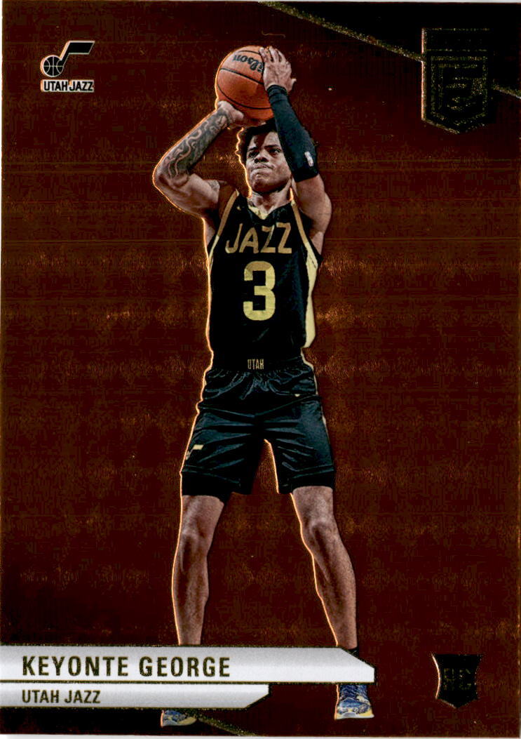 2023-24 Donruss Elite #221 Keyonte George Orange