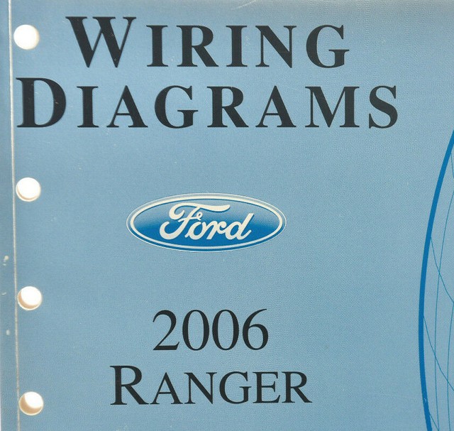 2006 Ford Ranger Wiring Diagrams-OEM Shop Manual/Service ...