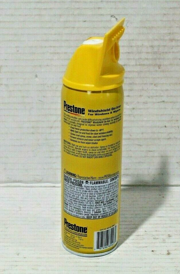 Prestone DeIcer Spray With Scrapper 11oz, 55 OFF
