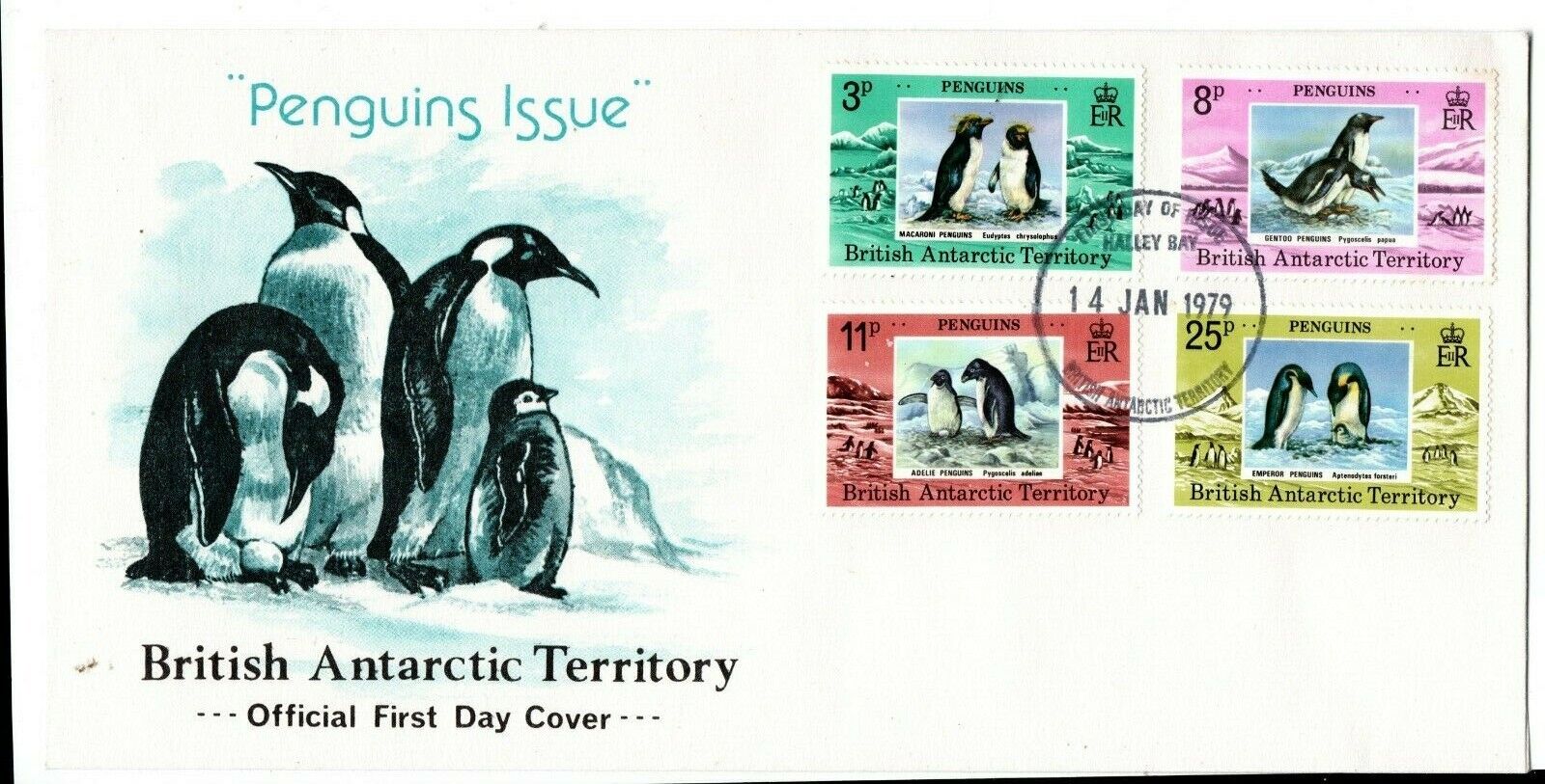 British Antarctic Territory Penguins [Alternative dealer] Max 84% OFF 1979 FDC