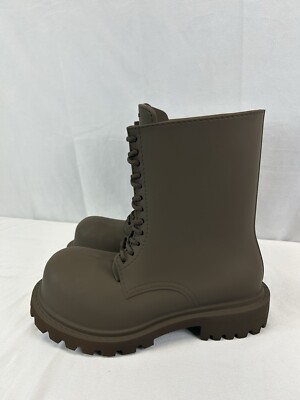 Balenciaga Steroid Boots in Brown Sz US 9 | eBay