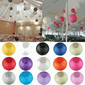 Image Is Loading 2Pc DIY Round Paper Lanterns Lamp Folding Christmas Image Is Loading 2Pc DIY Round Paper Lanterns Lamp Folding Christmas