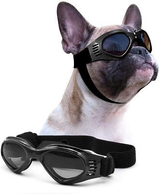 Namsan Hundebrille Verstellbarer Riemen Schutzbrille Für Hunde Wasserdicht Windd