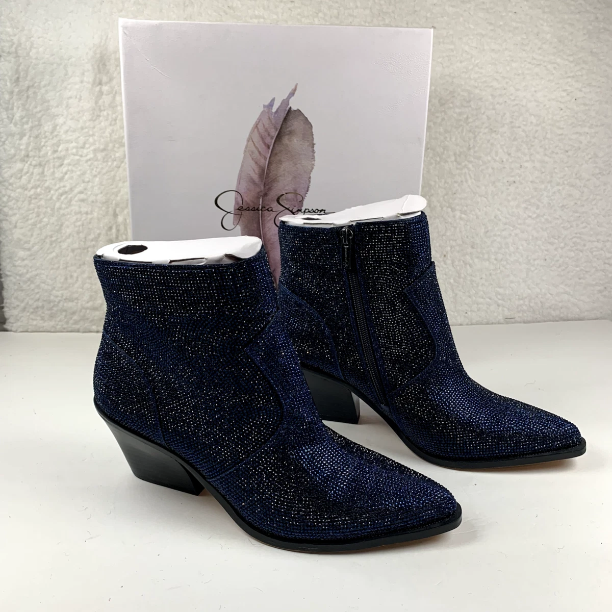 Jessica simpson hotsell boots rhinestone
