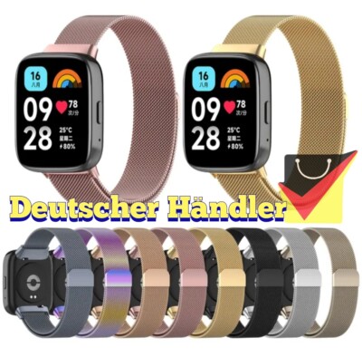 Milanese Armband für Xiaomi Redmi Watch 3 ACTIVE Sport Magnet Band strap Uhr