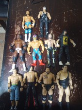 10 WWE Mattel Elite & Basic Action Figure Lot...