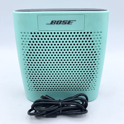 BOSE Soundlink Color Model 415859 Bluetooth Portable Speaker Mint Green Tested