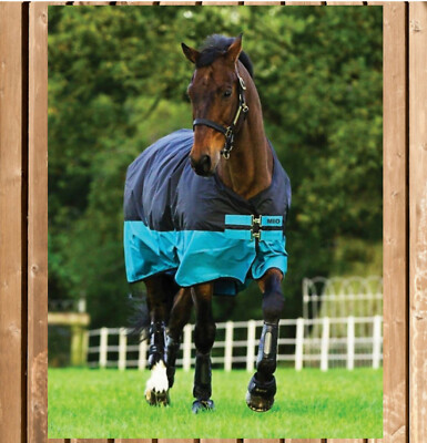 Horseware MIO Pony Turnout Medium 200g, Pony Mio Turnout 200g Füllung, Black