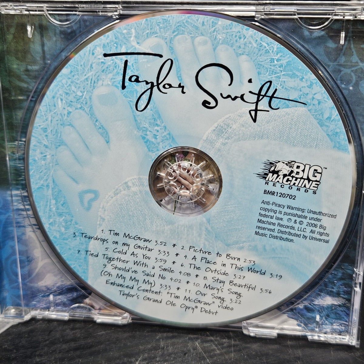 その他 On Your Toes [CD] Taylor Swift: Debut Self Titled CD, 2006 Original Uncensored