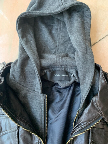 Schöne originale Dsquared² D² Dsquared Kunstlederjacke Jacke L/XL neu KP:€1299 - Bild 4 von 13