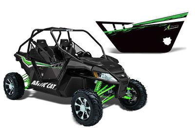 AMR Racing UTV Door Graphics Wrap for Arctic Cat Wildcat Pro Armor ...