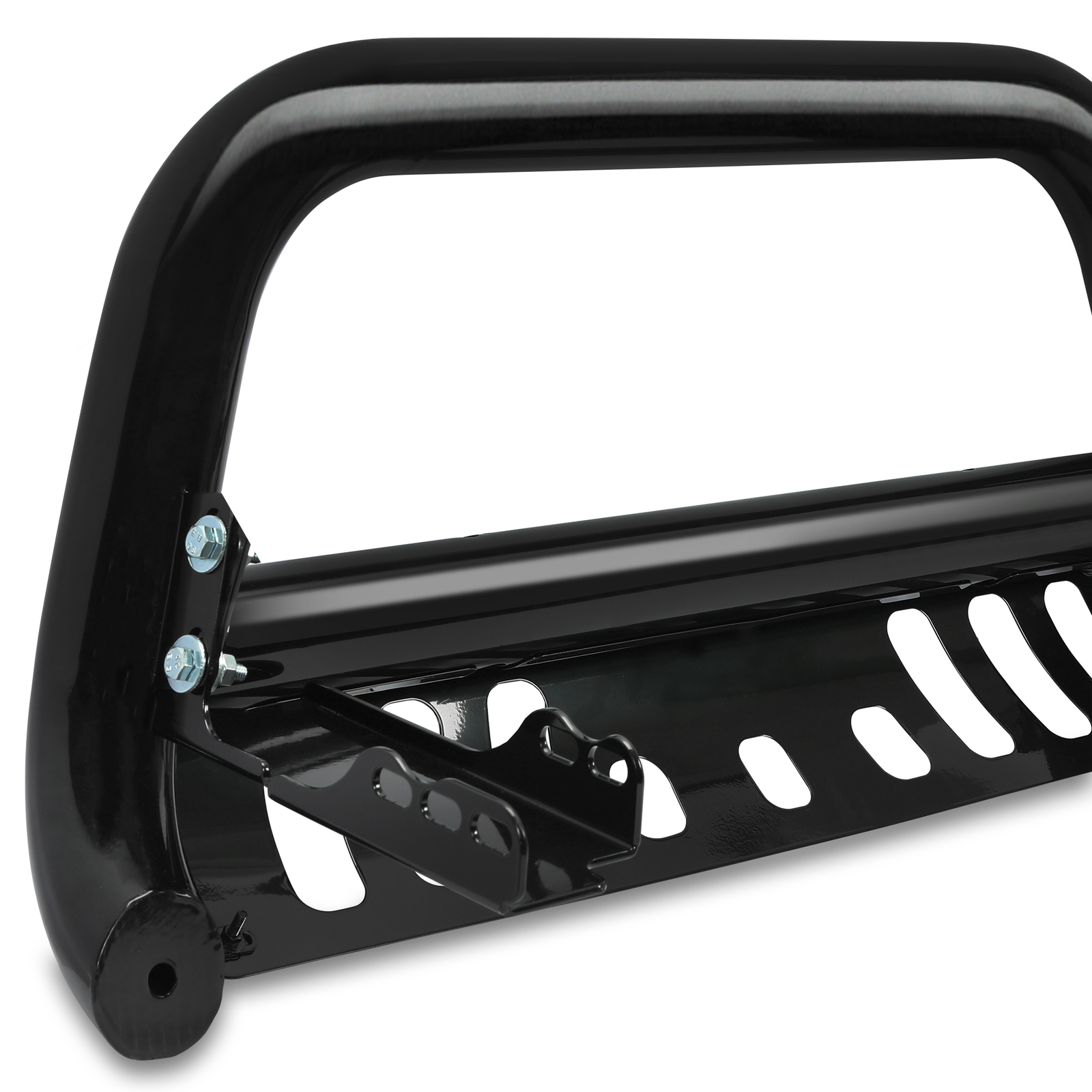 Black Steel Bull Bar Front Bumper Guard For 2007-2018 Silverado/Sierra 1500 & More 8 thumbnail image