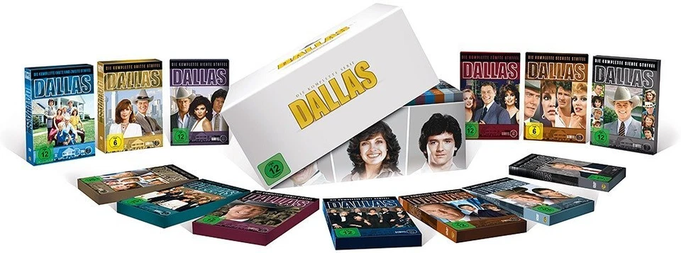 Dallas - Die komplette Serie - Staffel 1-14 + Bonus Disc - Gesamtbox # DVD-NEU - Bild 3 von 3