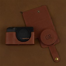 Hafe Case For Ricoh GR3 GR3X Camera Protective Case Manual Genuine Leather