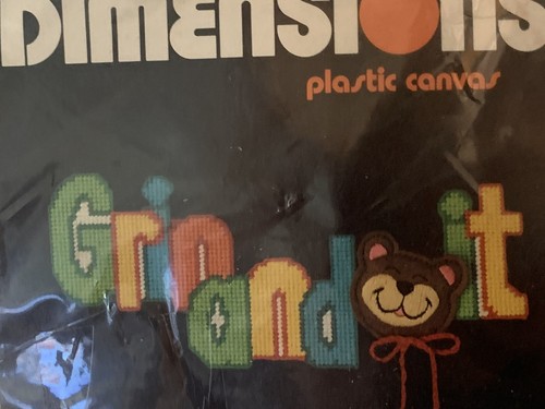 NOS 1982 DIMENSION KIT TELA PLASTICA Sorridi E Orso It Confezione Sigillata Nuovo - Foto 2 di 3