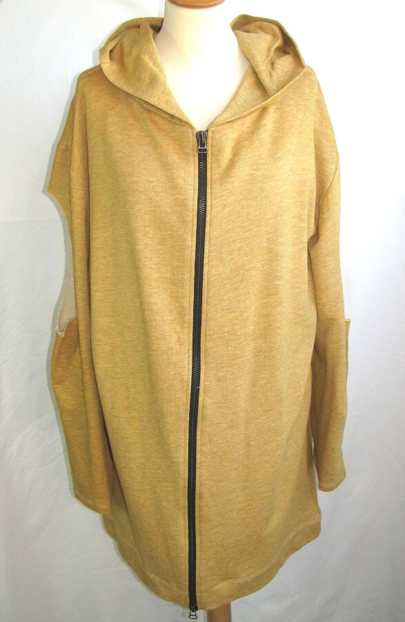 IRO - Sweat Hoodie Long Sleeves Yellow Orange Shade T S = 36/38/40