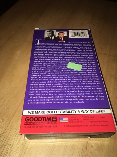 Red Skelton’s Christmas Jollies VHS Movie 1993 Vintage - Picture 2 of 2