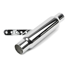 Exhaust Cafe Racer VT for Yamaha FZ6/ S2 Fazer/ S2 chrome