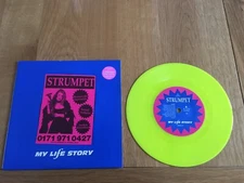 My Life Story-Strumpet.7" yellow vinyl