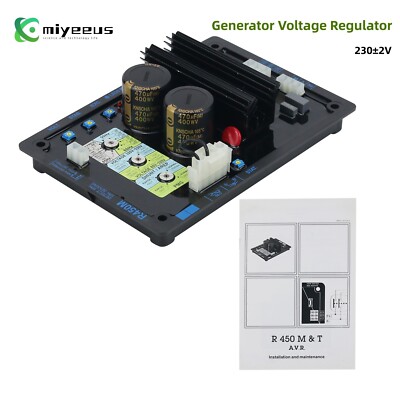 Maxgeek R450M Generator AVR Automatic Voltage Regulator Voltage Stabilizer Board