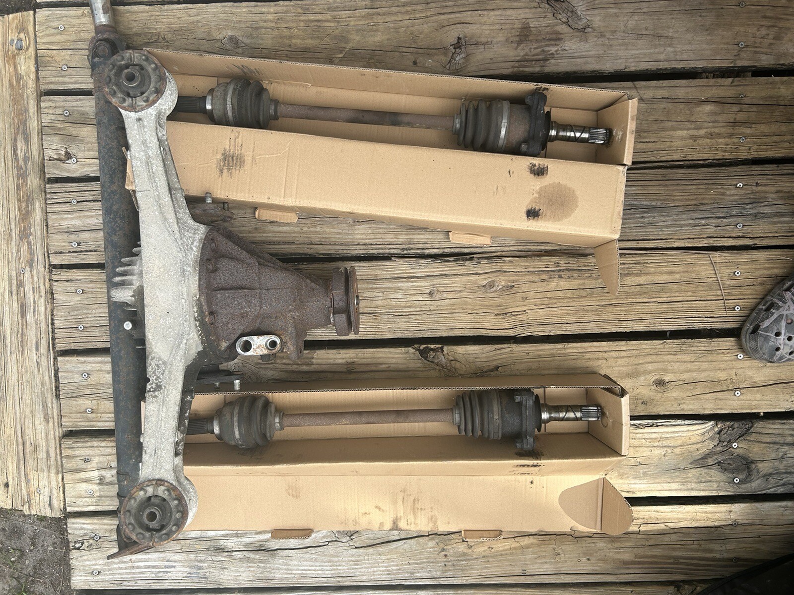 1990 2005 Mazda Miata MX5 NB Open Differential Swap Driveshaft Axles