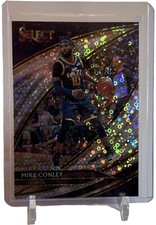 2019-20 Panini Select Courtside Disco Prizm Mike Conley #243 Utah Jazz W/Top