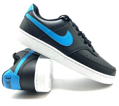 NEW* MEN Nike Court Vision LO NN Black/Laser Blue (DH2987  display picture 1