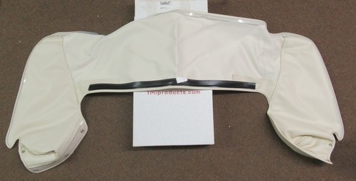 1968 Mustang Convertible NEW TMI White Convertible Top Boot - Picture 2 of 2