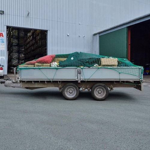 UK Heavy Duty Cargo Net Trailer Nets 3M x 4M Truck Protector Mesh Safety Secure - Picture 3 of 22