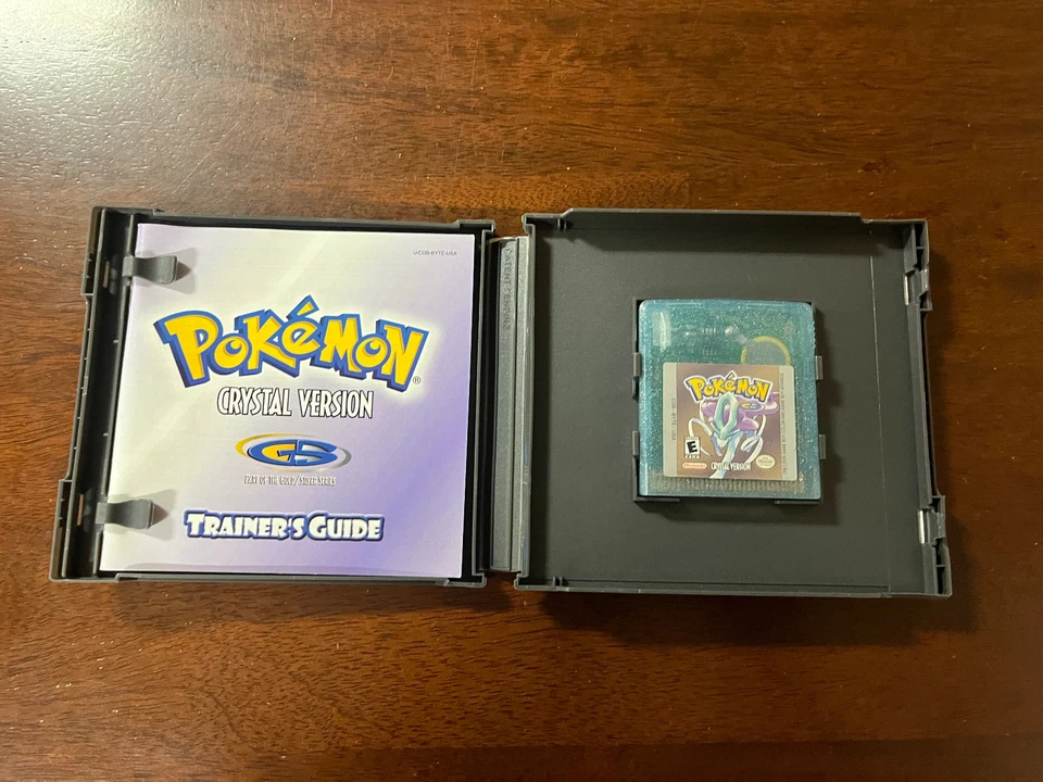 Pokemon Crystal Version (Game Boy Color) Authentic Tested - With Manual & A Case - Image 3 of 4