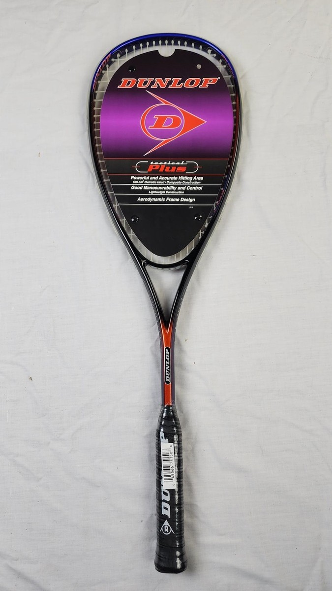 Dunlop Tactical Plus Squash Racket w/ Cover - Strung, OS