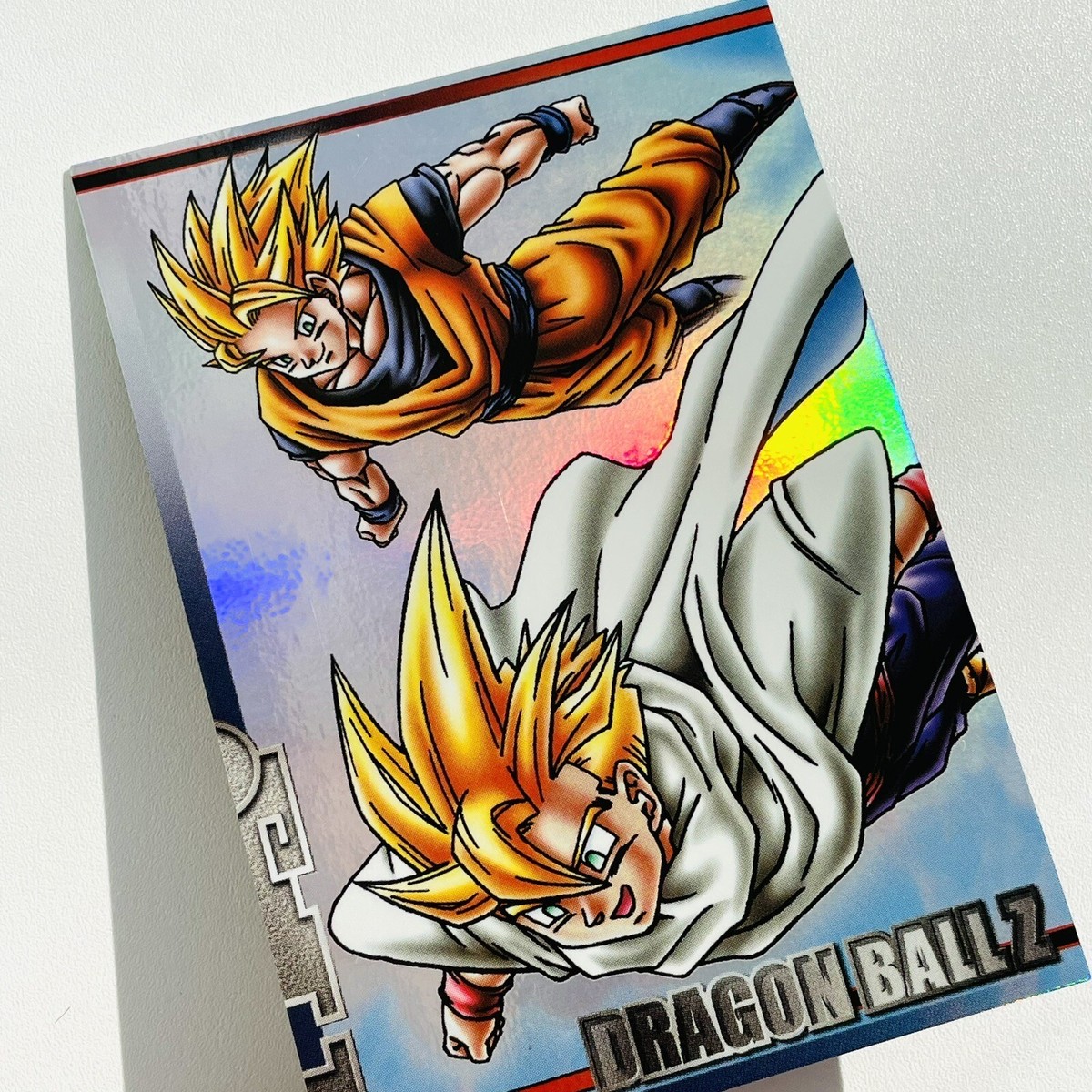 Dragon Ball Z Trading Collection Holo Card S-20 Goku Gohan Amada