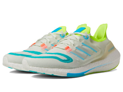 adidas Ultraboost 22 Men Running Shoes White Tint/Sky Rush/Mint Rush 15 D M