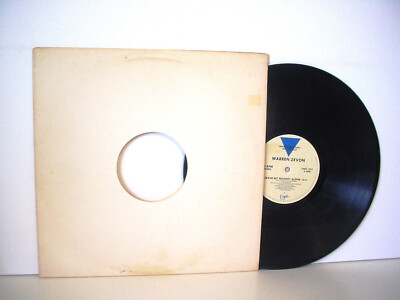 WARREN ZEVON Leave My Monkey Alone  WHITE LABEL PROMO EP 1987 VIRGIN DMD 1053