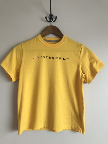 Nike Livestrong Yellow Athletic Shirt 