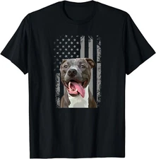 Pitbull Flag Pitbull Pit Bull Dog Gift Unisex T-Shirt
