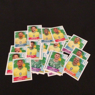 Panini BRAZIL TEAM SQUAD Sticker World Cup 2026 Multi Listing MARTINELLI