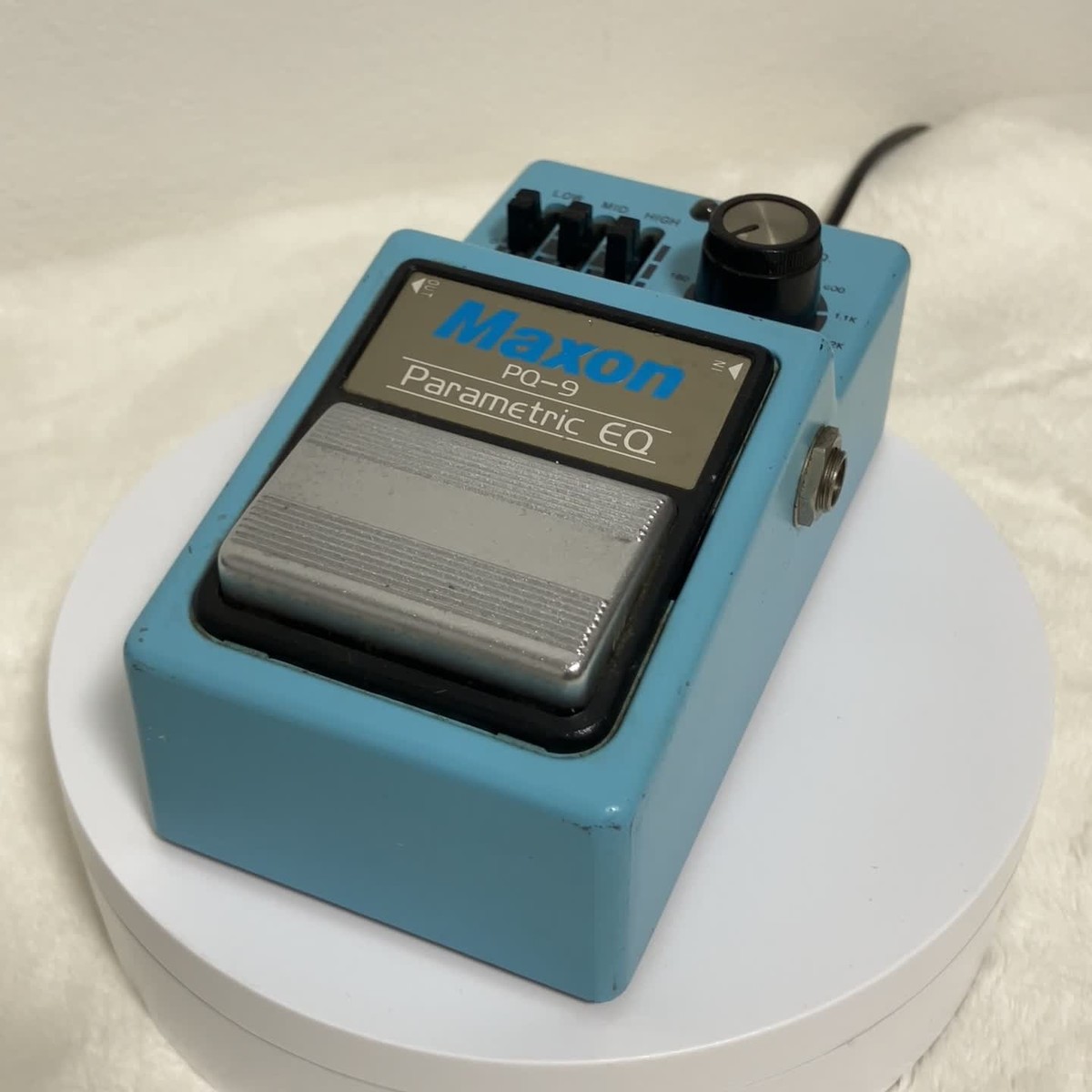 Maxon PQ-9 Parametric EQ Equalizer Effect Pedal Made in