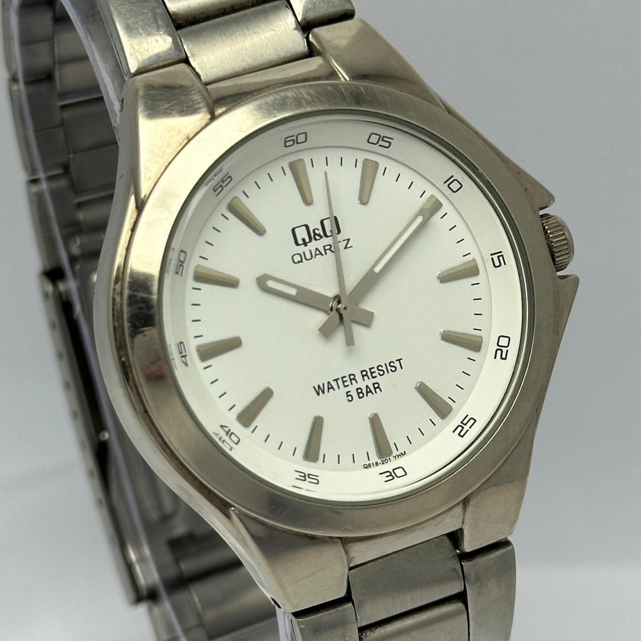 Q&amp;Q YHM AAS280SGB3 Men’s Quartz Watch Q818-201 - vintagewatches.pk