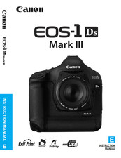 Canon EOS 1 DS MK III Digital Camera User Owner Instruction Manual