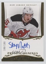 2013-14 Panini Titanium Private Signings 186/199 Stefan Matteau #PS-U2 Auto xp6