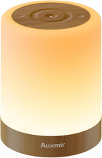 Night Light for Kids Baby, Dimmable Touch Lamp for Nursery, 11 RGB Colors 5 Brig