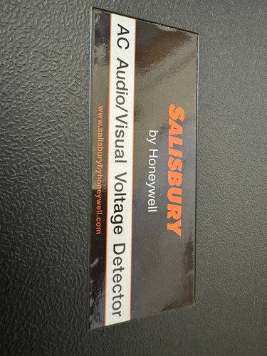 DETECTOR DE VOLTAJE SALISBURY por Honeywell Modelo 4544 CA Audiovisual con Estuche - Imagen 2 de 3