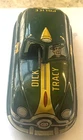 Vintage Dick Tracy Squad Car No 1 Tin Friction Toy w/ Machine Gun 6 3/4"