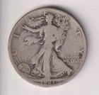 1921-S WALKING LIBERTY HALF DOLLAR 90% SILVER SAN FRANCISCO .50¢ UNITED STATES