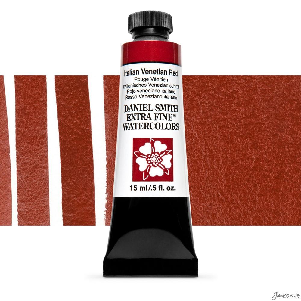 Daniel Smith Watercolour Paint Tube 15ml Italian Venetian Red PR101 Series 1