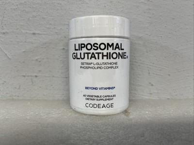 Codeage Liposomal Glutathione Complex Capsules 60 Count 02/2028 New Sealed