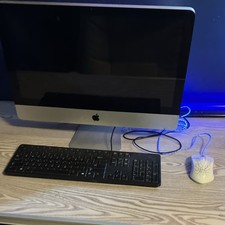 Apple iMac 21.5" All-in-One Desktop Silver with Keyboard and Mouse