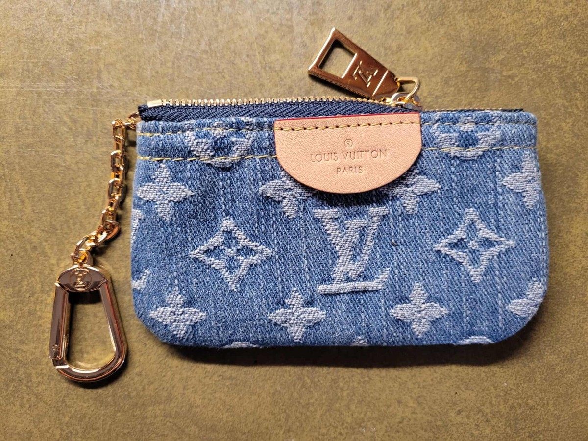 LOUIS VUITTON デニムキーケース Louis Vuitton M82961 Denim Key Pouch Remix 2024 | eBay