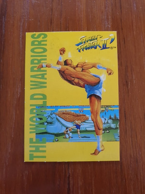 Kids Korner CapCom Street Fighter II Trading Cards 1994 - #46 (RU8)